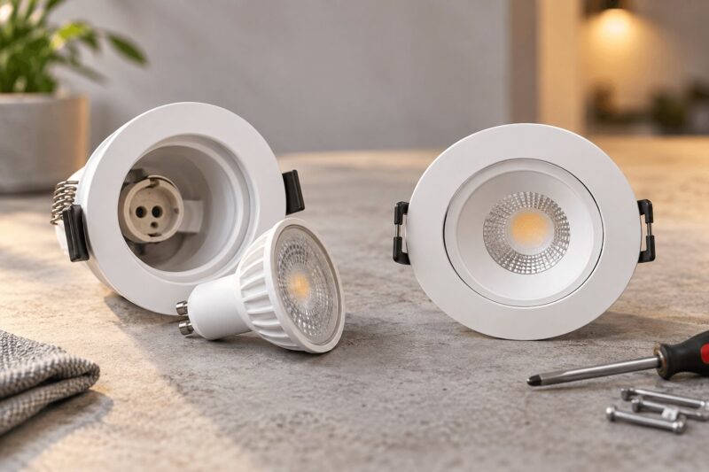 GU10 oder fest verbaute LED: Was sind die Vor- und Nachteile?